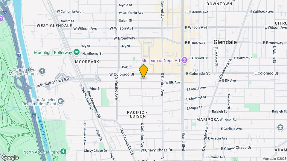 363 W Elk Ave Mapa y Detalles de la Ubicación
