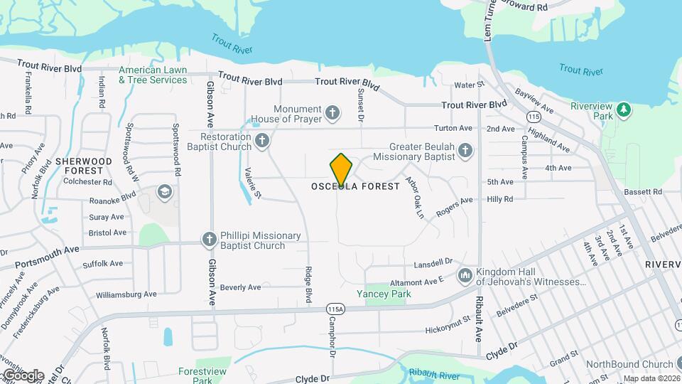 3316 Garden Brook Rd Map and Location Details