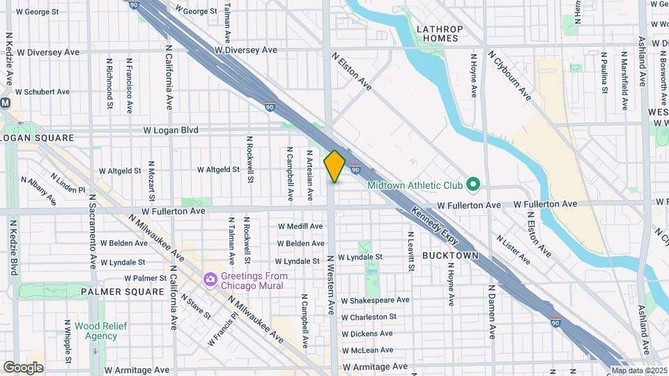 2375 W Montana St Map and Location Details