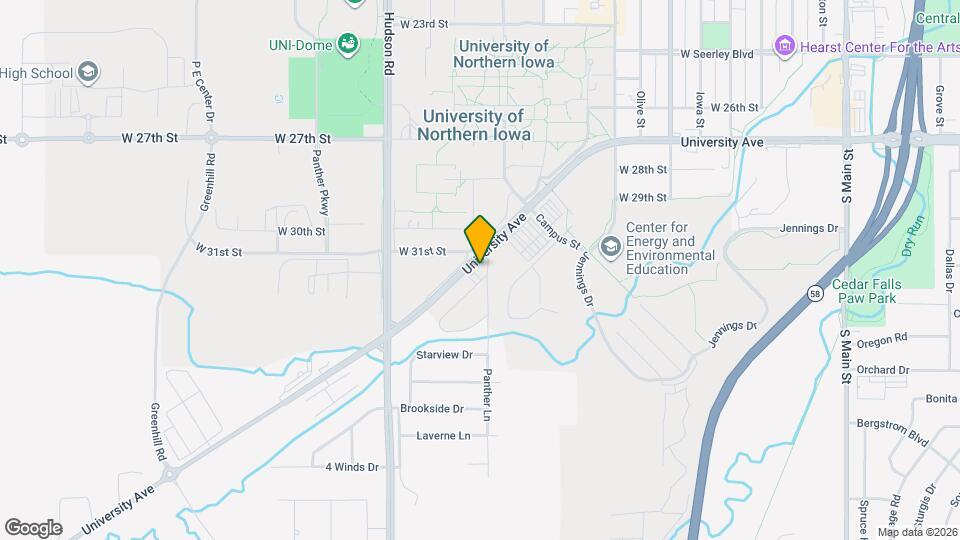 3213 Panther Ln Map and Location Details