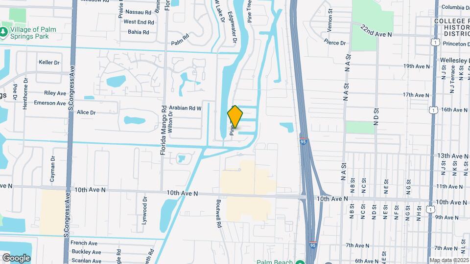 8416 Pine Tree Ln Map and Location Details