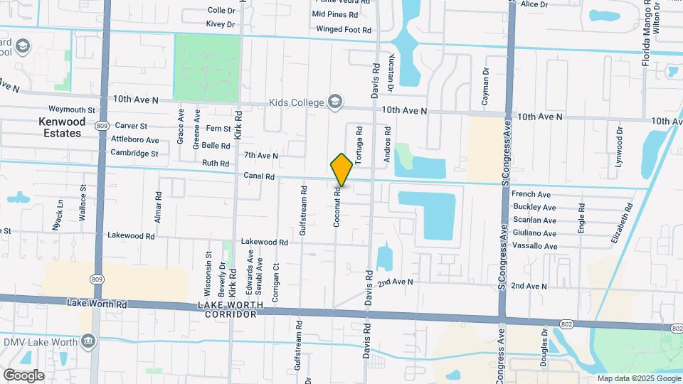 3532 Coconut Rd Map and Location Details