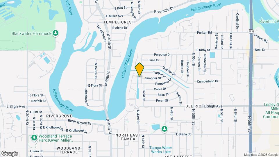 4406 Tarpon Dr Map and Location Details