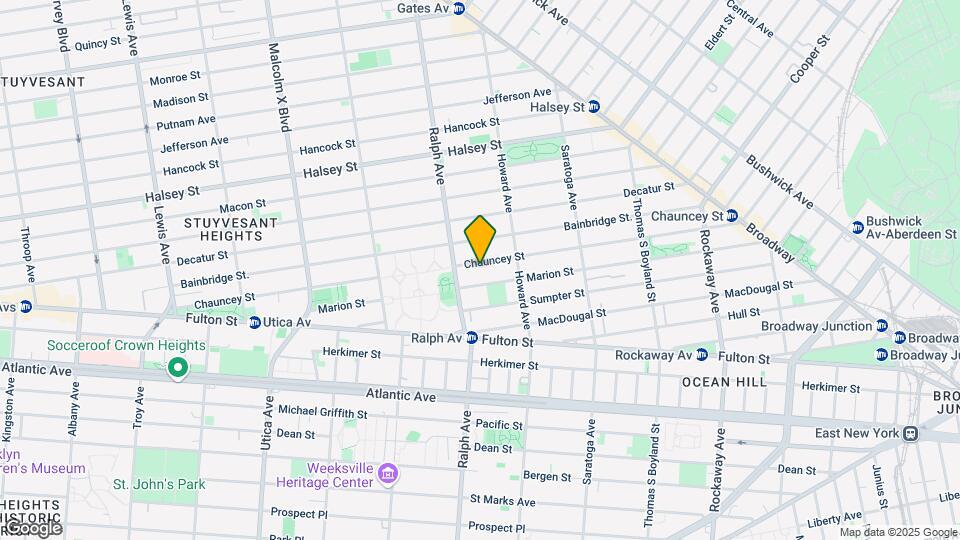 354 Chauncey St Map and Location Details