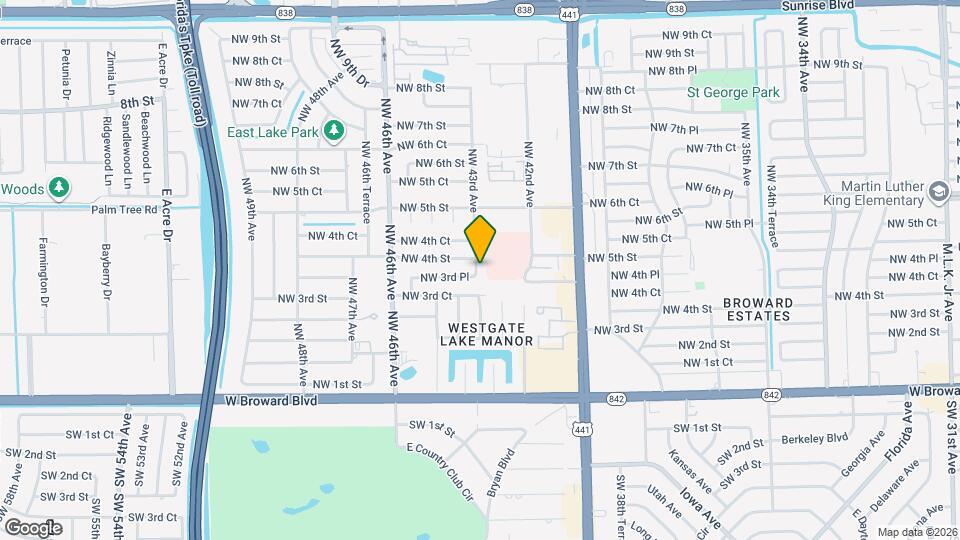 370 NW 43rd Ave Map and Location Details