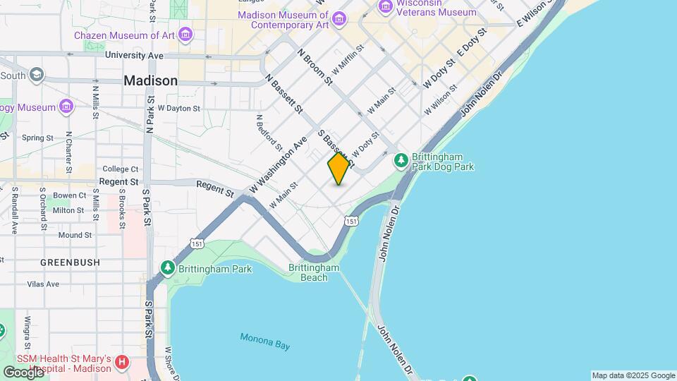 538 W Wilson St Map and Location Details