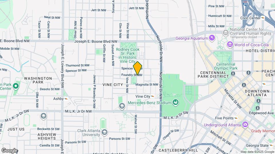 159 Walnut St NW Map and Location Details