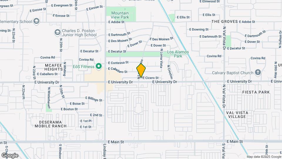 3029 E Cicero St Map and Location Details