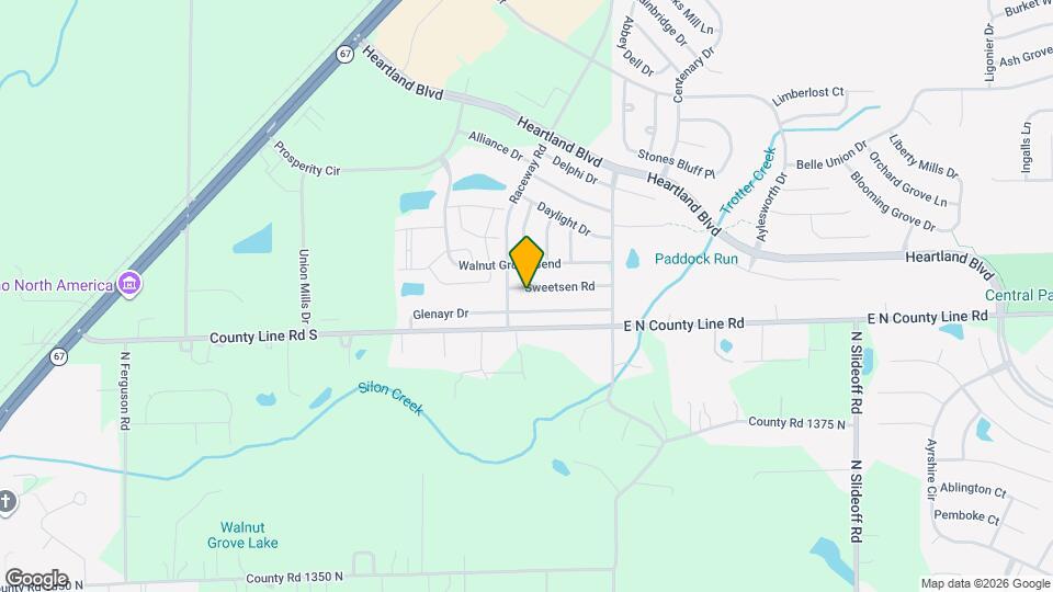 10817 Sweetsen Rd Map and Location Details