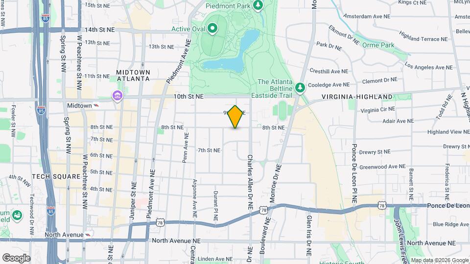 393 8th St NE Map and Location Details