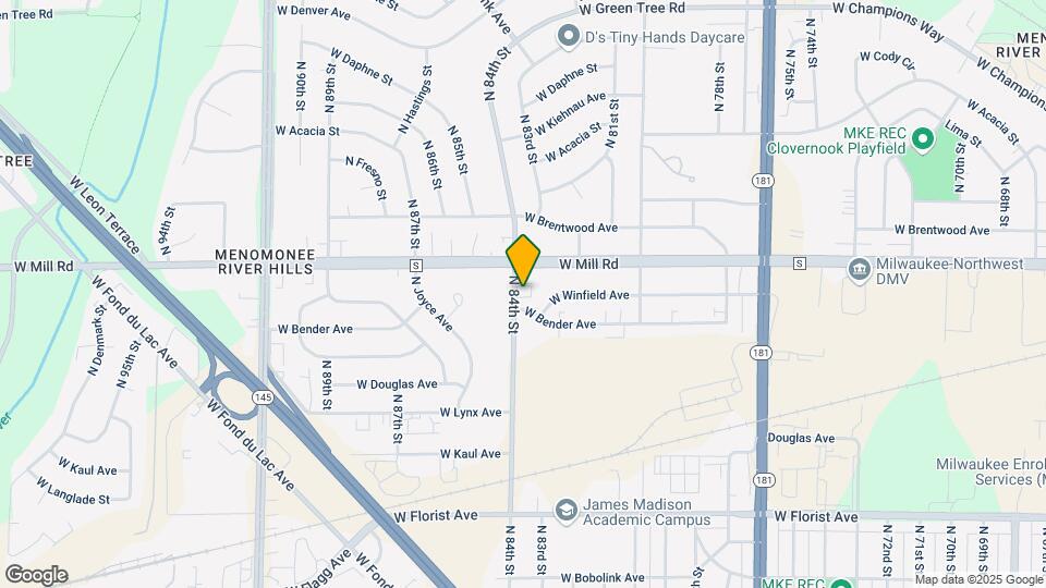 6340-6352 N 84th St Map and Location Details