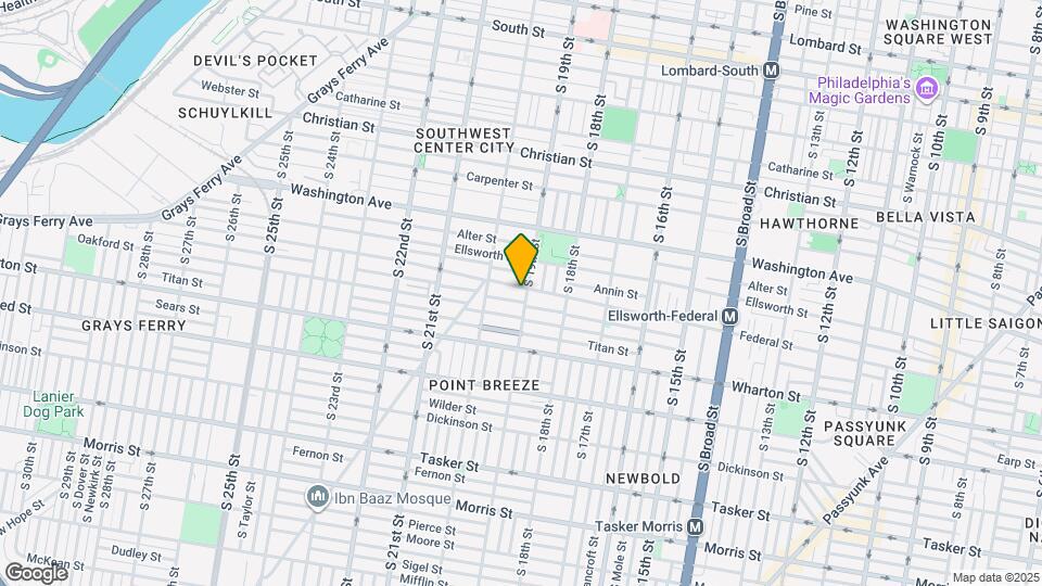 1904 Federal St Map and Location Details