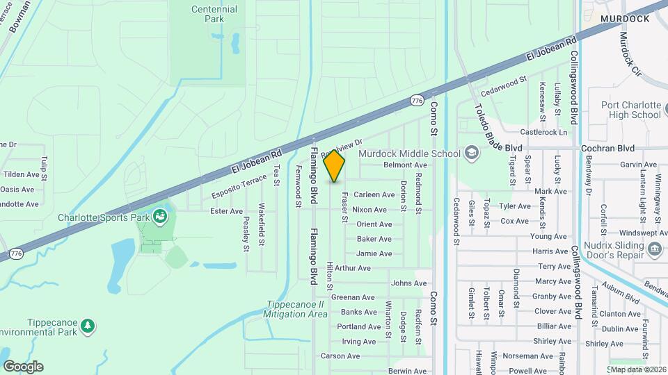 2084 Hilton St Map and Location Details