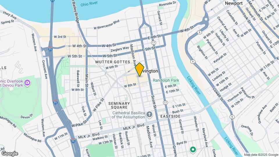 726 Madison Ave, Unit 2 Map and Location Details