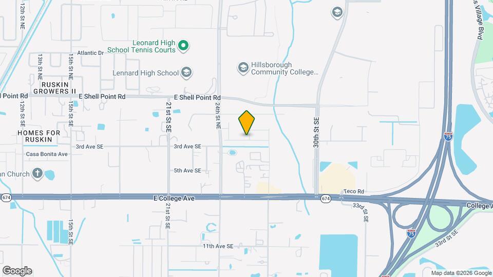 2580 Sunray Venus Wy Map and Location Details