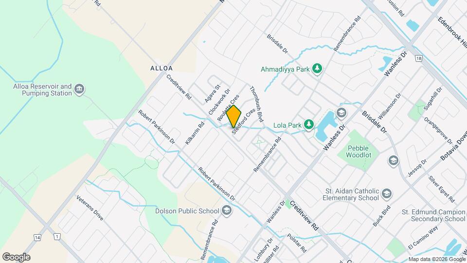 68 Stedford Cres Map and Location Details