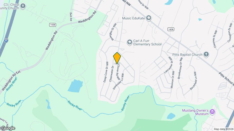 4059 Clover Rd NW Mapa y Detalles de la Ubicación