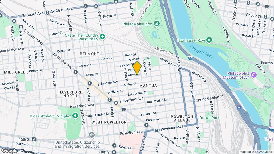 3819 Fairmount Ave Map and Location Details