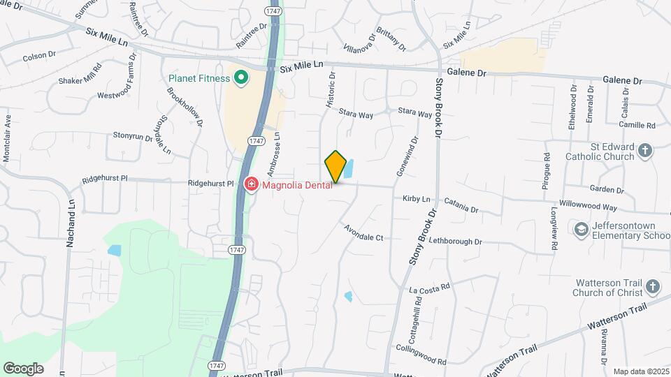 8806 Tranquil Valley Ln Map and Location Details