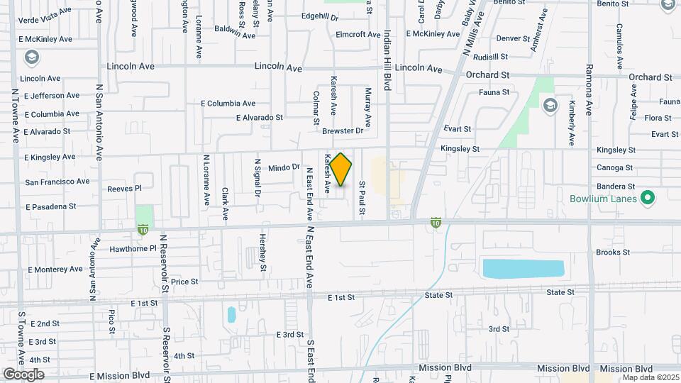 613 Abbey Ln Mapa y Detalles de la Ubicación