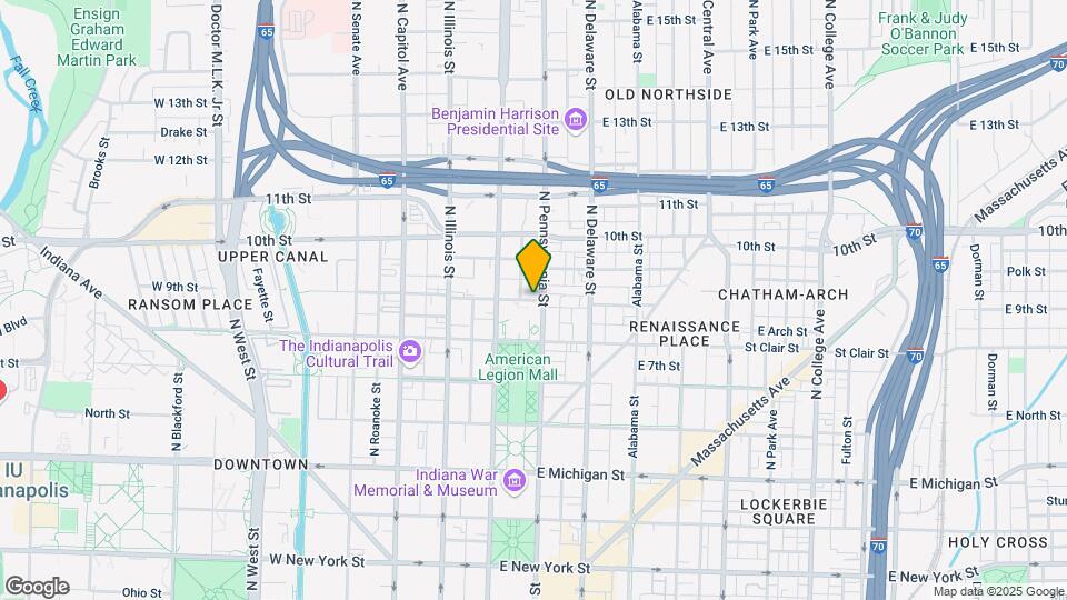 230 E 9th St Map and Location Details