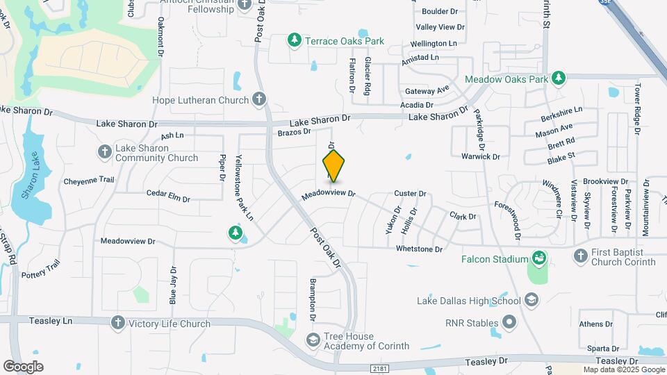 2512 Meadowview Dr Map and Location Details