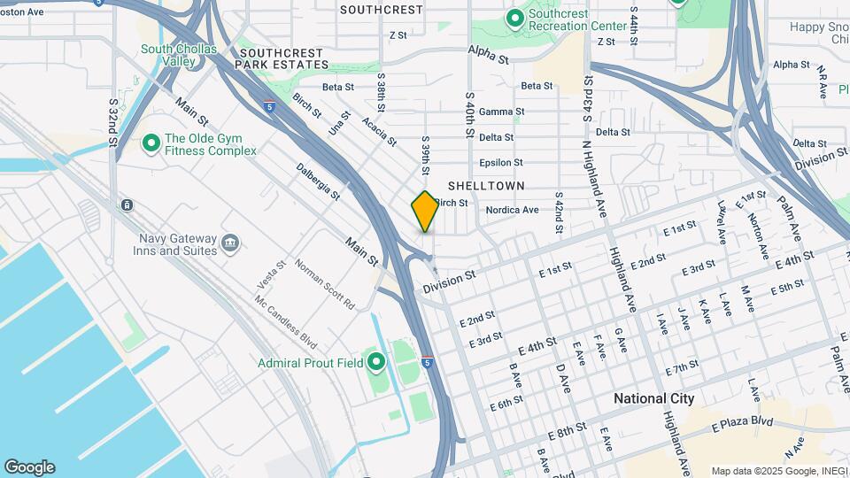 3905 Cottonwood St Map and Location Details