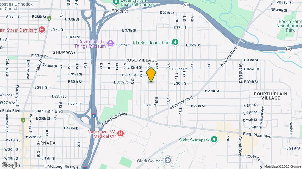 2913 Q St Map and Location Details