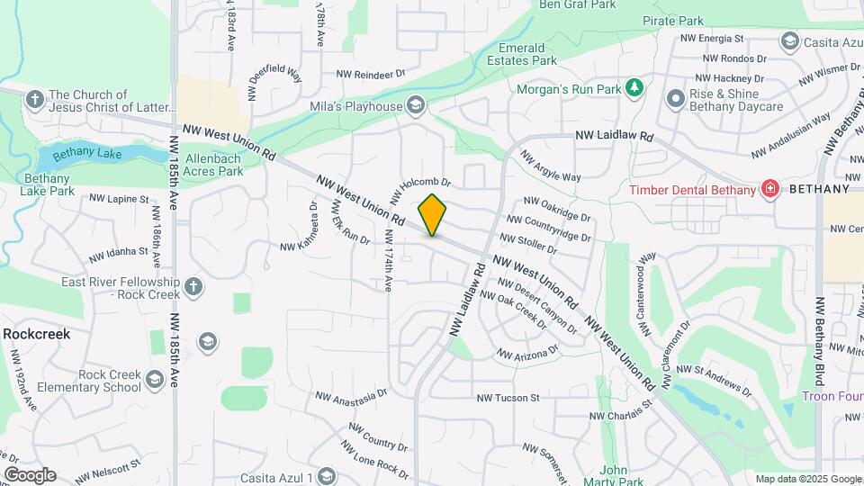 17149 NW Elk Run Dr Map and Location Details