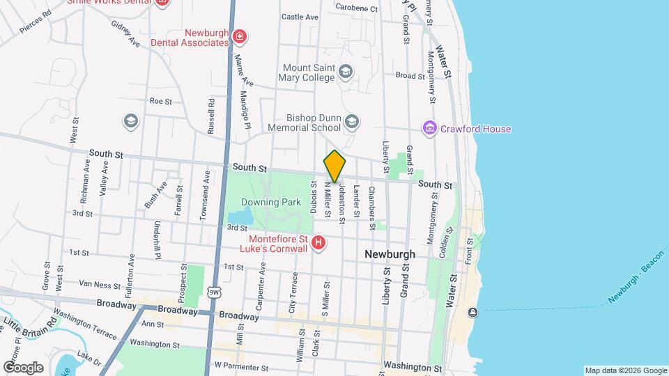 165 Johnston St, Unit Unit 1 Map and Location Details
