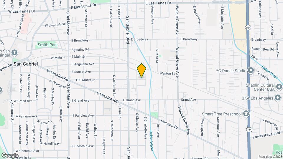 636 S Gladys Ave, Unit C Mapa y Detalles de la Ubicación