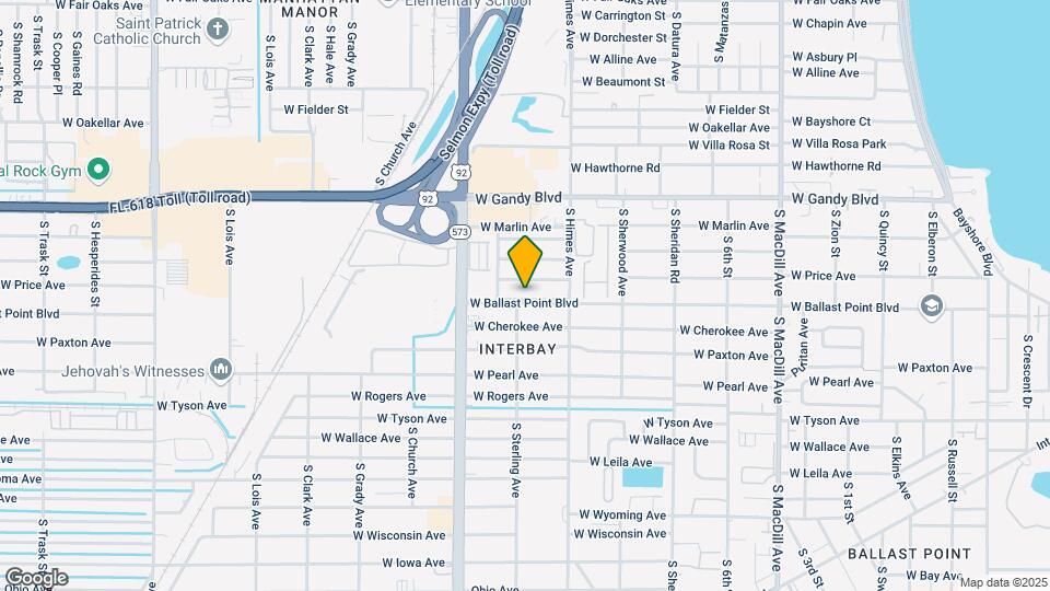 3517 W Ballast Point Blvd Map and Location Details