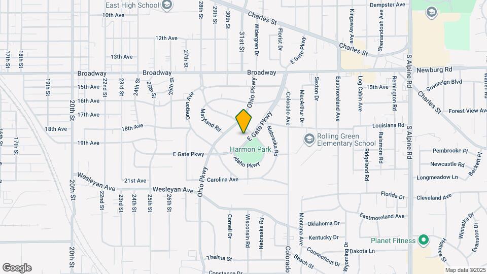 1909 E Gate Pkwy Map and Location Details