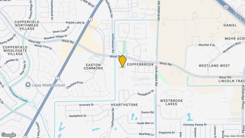 8306 Columbia Forest Dr Map and Location Details