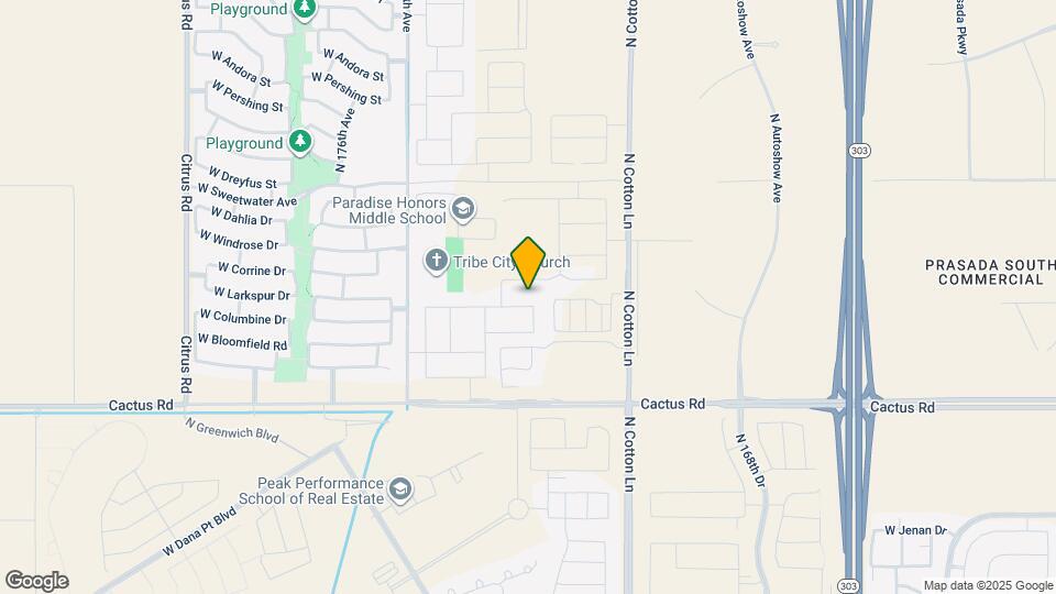 17282 W Larkspur Dr Map and Location Details
