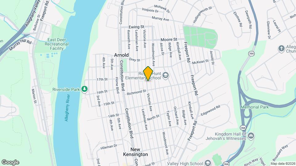 1714 Victoria Ave Mapa y Detalles de la Ubicación