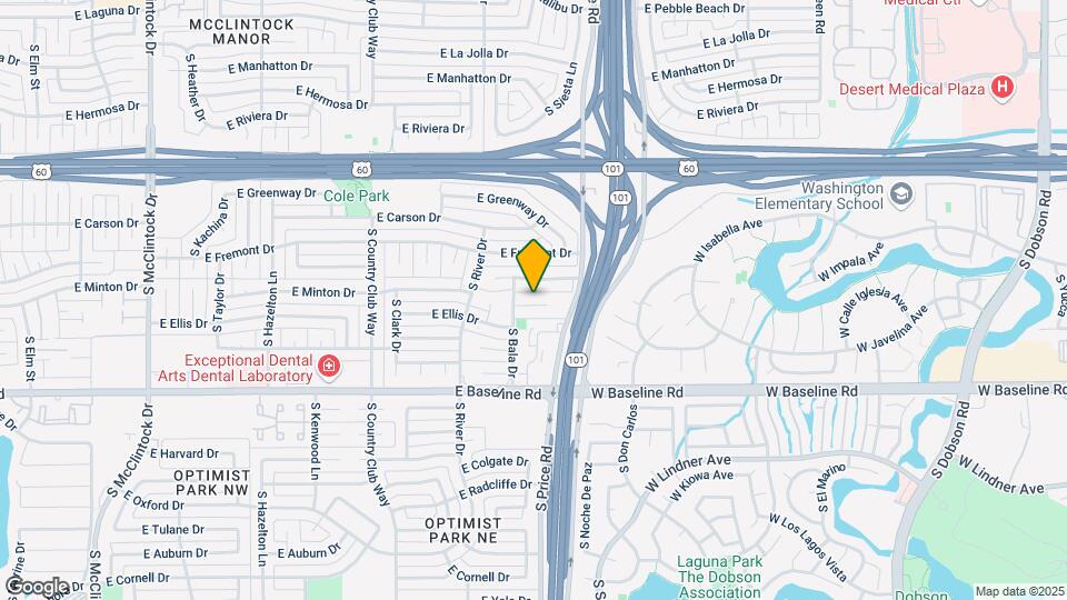 2150 E Ellis Dr Map and Location Details