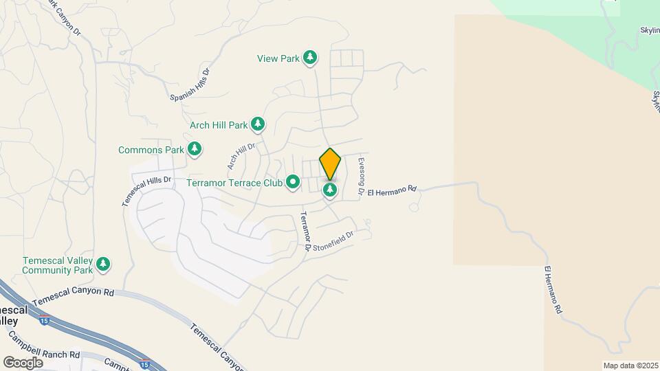 24182 Hillcrest Dr Map and Location Details