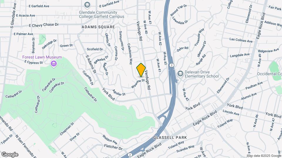 3937 Wawona St Mapa y Detalles de la Ubicación