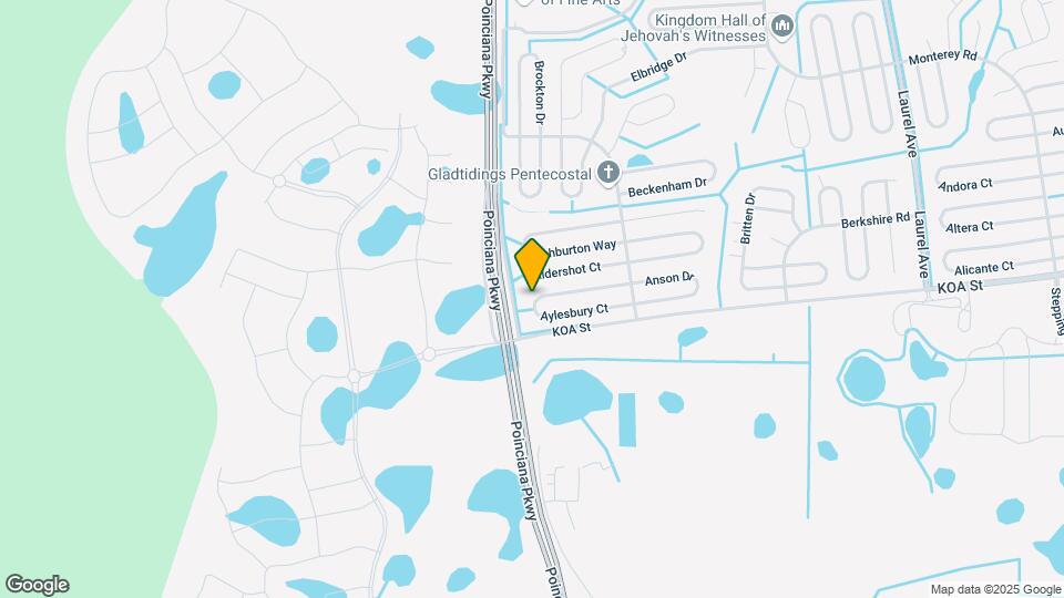 341 Aylesbury Ct Map and Location Details