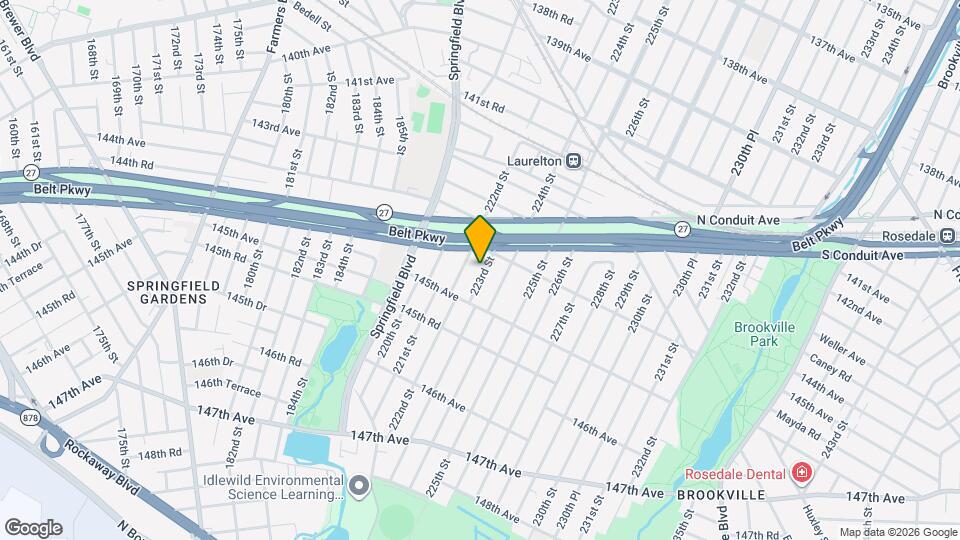 144-24 223rd St Map and Location Details