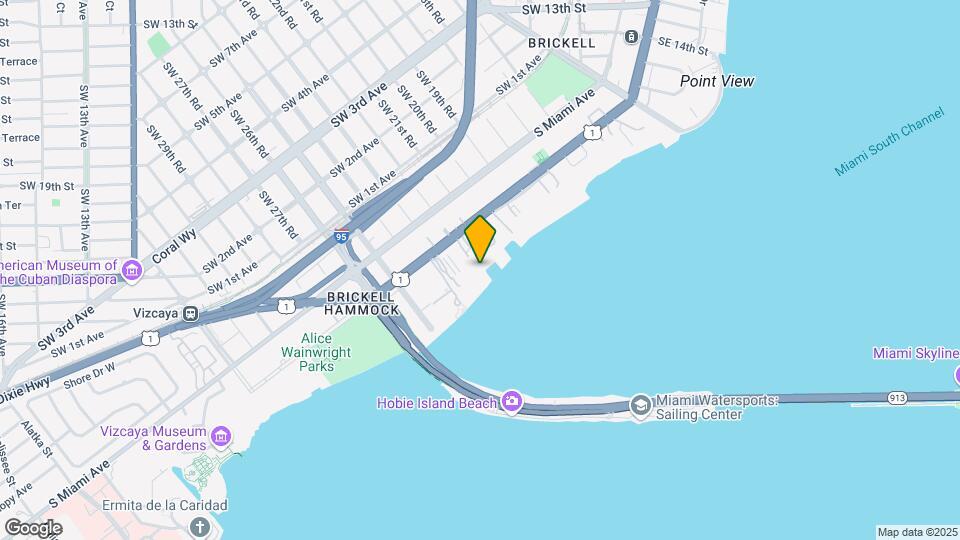 2201 Brickell Ave, Unit 68 Map and Location Details