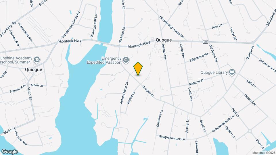 20 Quogue St Map and Location Details