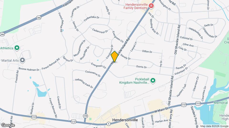 164 New Shackle Island Rd Map and Location Details