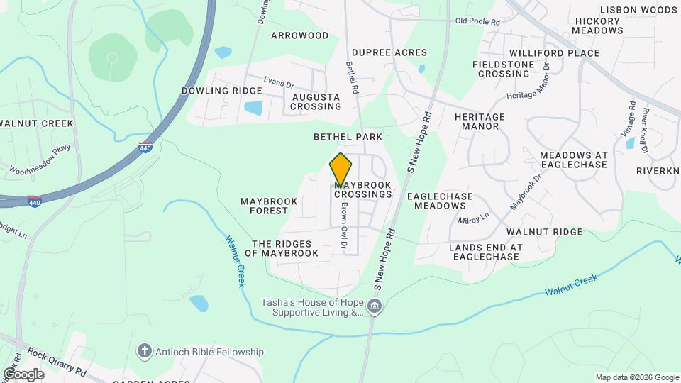 1608 Brown Owl Dr Map and Location Details