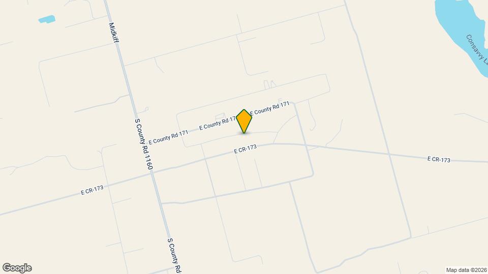 3306 E County Rd 172 Map and Location Details