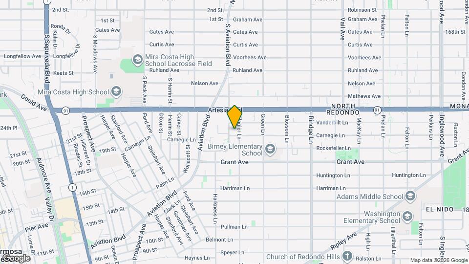 1807 Carnegie Ln Map and Location Details