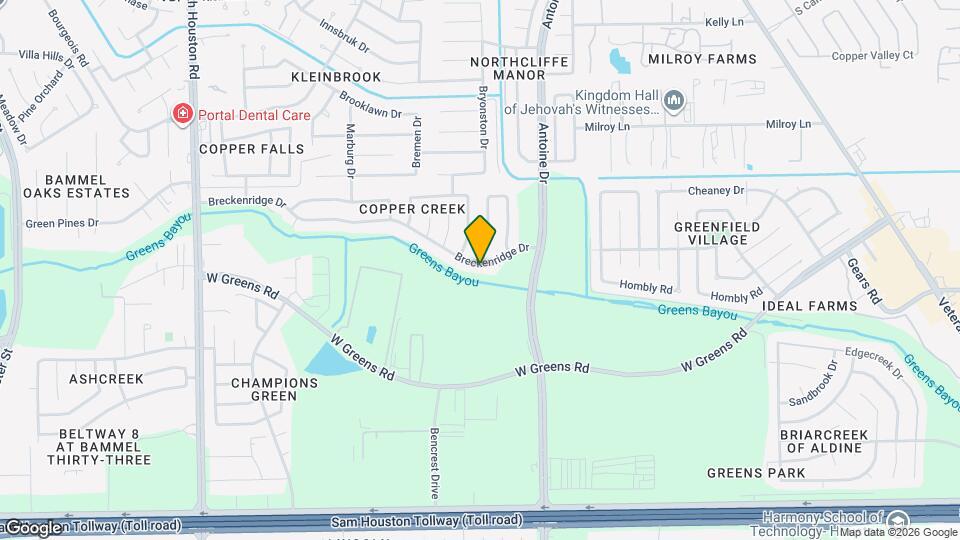 4203 Breckenridge Dr Map and Location Details