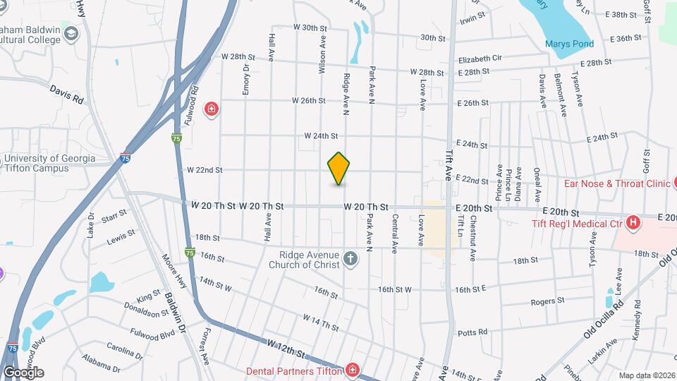 2006 N Ridge Ave Map and Location Details