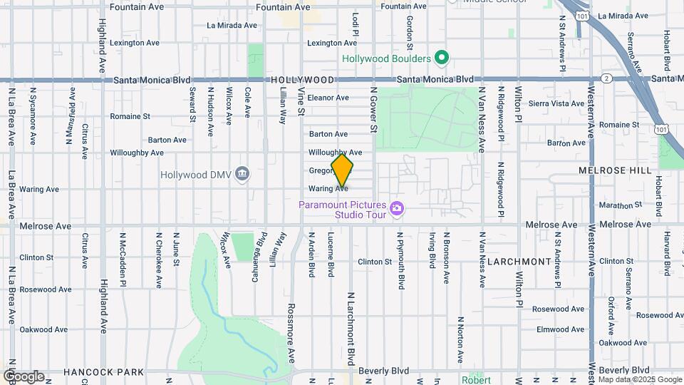 760 El Centro Ave Mapa y Detalles de la Ubicación